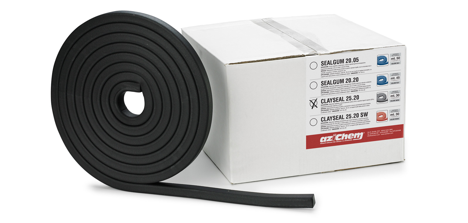 Bentonite waterstop ProSeal